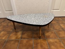 Original Nierentisch 50er 60er Blumenständer 82 / 43 / 29