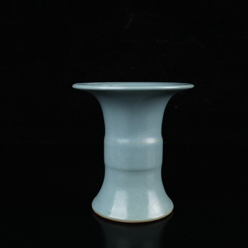 3.7"*3.4" Collection Chinese Ming Porcelain Ru Kiln Small Flower Vase - Picture 3 of 8