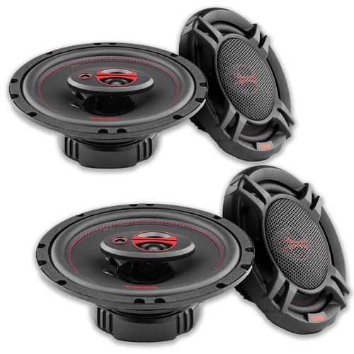 GENX6.5 DS18 6.5" 3way Car Door Speakers 600 Watts 4 Ohm Coaxial 2