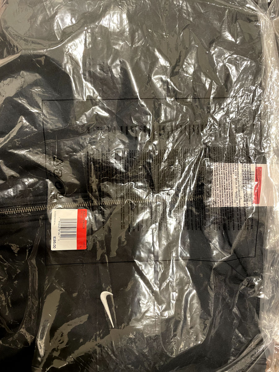 Nike Lab Solo Swoosh Satin Bomber Jacket Black/Kumquat Nike Lab Solo Swoosh Satin Bomber Jacket Black/Kumquat