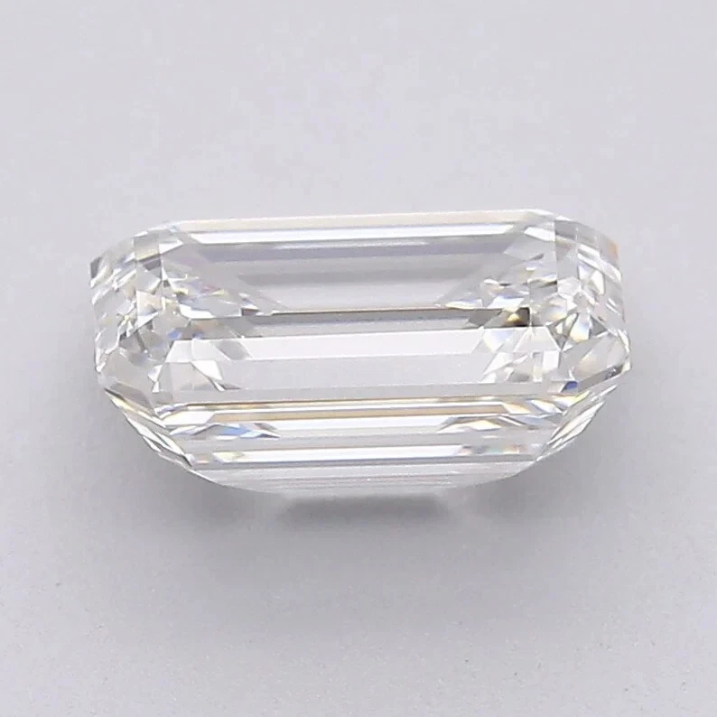 Loose Lab Grown CVD Diamond 10x7 mm Emerald D Color IF Clarity Certified Diamond - Image 3 of 4