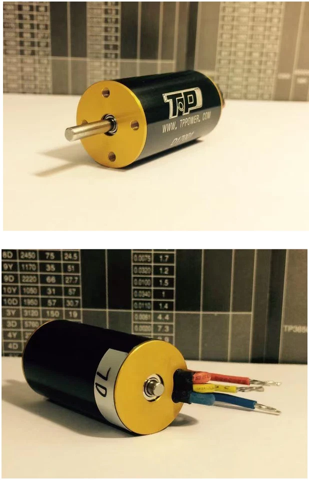 TP Power TP2020 9250KV or 7050KV 20*38mm Brushless Motor RC Car 1/16 1/18 1/20 - Image 2 of 3