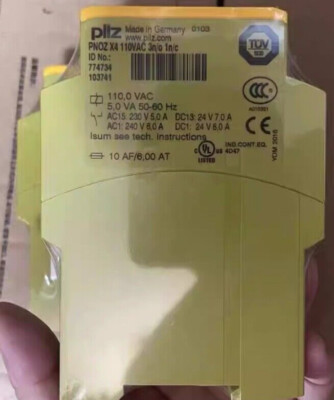 NEW Pilz safety relays PNOZ X4 110VAC 3n/o 1n/c 774734 UPS Shipping