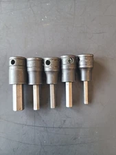 Snap on Hex Bit Socket Driver Set Of 5