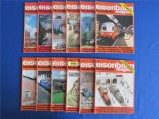 Eisenbahn Magazin Modellbahn Jahrgang 1986 komplett Modelleisenbahn Zeitschrift