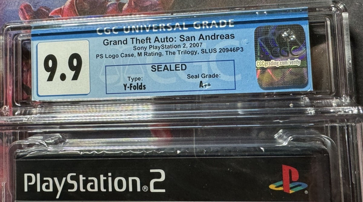 GTA San Andreas Sur PS3 - Édition PAL - NEUF SOUS BLISTER - Note WATA 9.6 A+