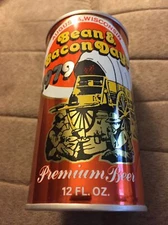 1979 BEAN & BACON DAYS BEER CAN AUGUSTA WISCONSIN CAN Walter Eau Claire Wi