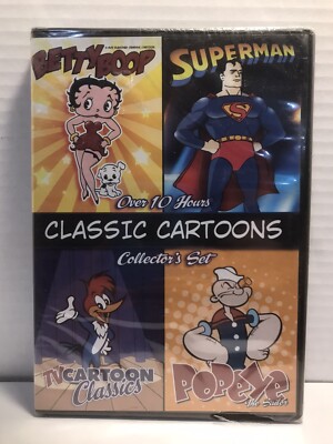 Classic Cartoons Collector's Set (DVD, 2010) Brand New Sealed