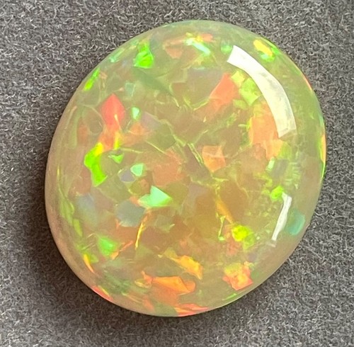 12,9ct. Natürlicher GEM Welo Opal Brilliant Gold-Orange Video Flashfire-Opals - Bild 5 von 7