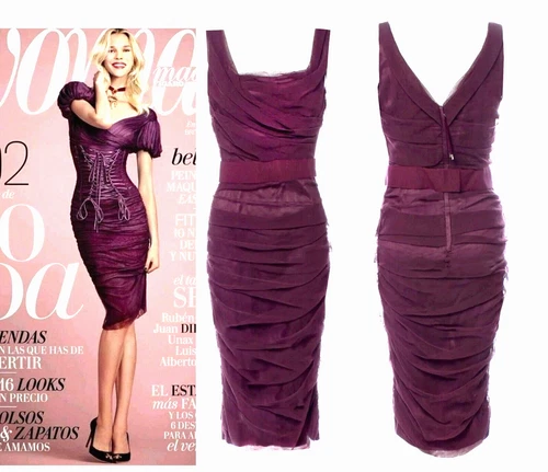SALE! $8,500 GORGEOUS DOLCE & GABBANA ITALY SILK dress size 42 deal from eBay