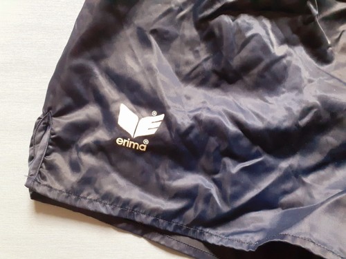 VINTAGE 80er 90er ERIMA Glanz Nylon Fussball Shorts rot D6 M Shiny Glanzshorts - Bild 3 von 6