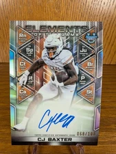 2024 Bowman Best U CJ Baxter Auto /100 Elements Of The Game On Card Autograph