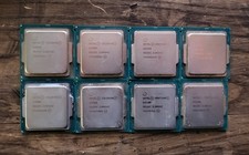 MIXED LOT OF 8 - CPU Intel Core Pentium Celebron 