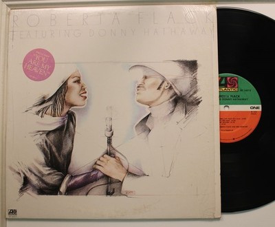 Roberta Flack Featuring Donny Hathaway LP Selbstbetitelt 12'' 33 RPM Vinyl (Neu)