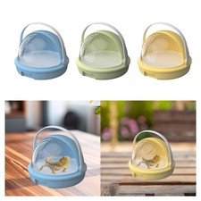 Reptile Terrarium Breeding Tank Terrarium Cage for Hermit Crab Invertebrates