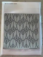Simon Says Stamp Interlocking Leaves Cling Stamp - Used