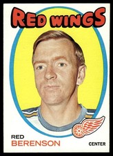 1971-72 Topps Red Berenson Detroit Red Wings #91