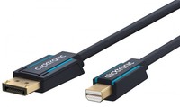 Clicktronic® Displayport-Auf-Mini Displayport-Adapterkabel 4K/60Hz, 1 M