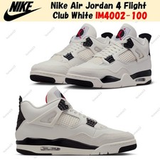 Nike Air Jordan 4 Flight Club White IM4002-100 Men's Size