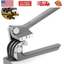 Tube Bender, Pipe Bender, 3-IN-1, 1/4", 5/16", 3/8", for Copper, Brass, Alumi...