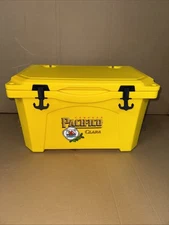 Pacifico Grizzly 40 QT Bear Proof Engraved Chest Yellow Custom Anchor NEW IN BOX