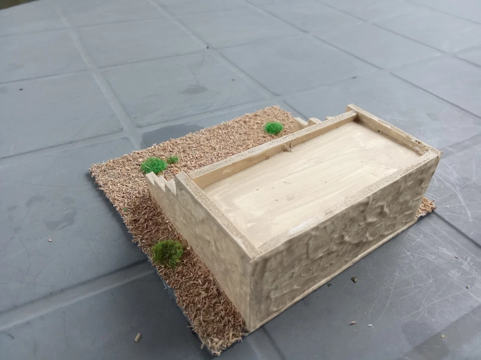 maison style arabe pour diorama 1:72 lot 4 - Photo 3/4