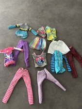 Barbie Skipper Clothes Bundle Doll Dress Tops fashion Mattel Tights