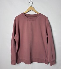 Lululemon Sweatshirt Womens 10 Perfectly Oversized Crew Logo Casual Oversized
