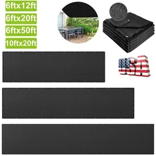 Outdoor Sun Shade Sail Rectangle 60% Block UV Patio Garden Canopy Shelter Cover