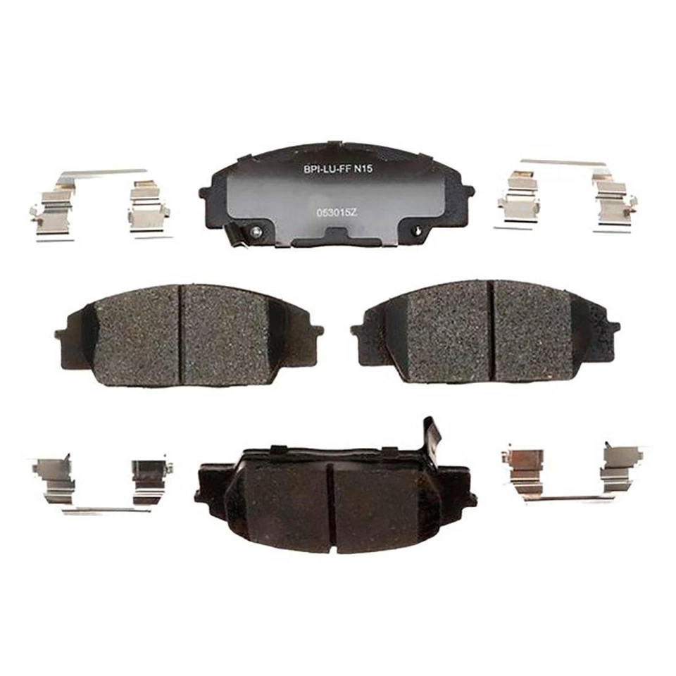 Rotores de freno delanteros traseros y pastillas de freno de cerámica para Acura RSX 2002-2006 - Raybestos Foto 3 de 4