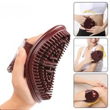 Body Scraper - Silicone Meridian Brush for Leg Massage and Wellness
