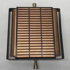 TRUE Vintage MCM Doorbell Rittenhouse 330 Door Chime Copper  W/ Mounting Plate