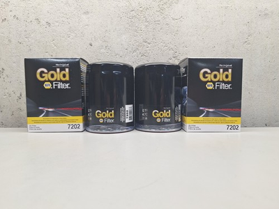 #ad LOT OF 2 GENUINE NAPA GOLD 7202 Oil Filters for Chevy GMC $29.95