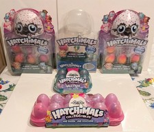 Hatchimals Colleggtibles Series 1 , 4  Hatch-n-seek Lot Of 5 Packages