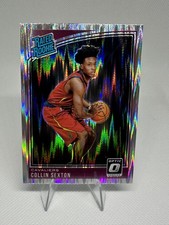 2018-19 Panini Donruss Optic - Rated Rookie Collin Sexton #180 Shock Prizm (RC)