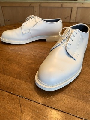 Bates Lites White Leather Oxford Shoes Bates 7131 Womens White Leather USA-Made Oxford Shoe  main image 2