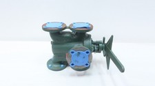 Kraissl 72-39AAFS-1 Manual Steel Flanged 6-wa...