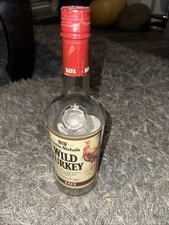 Vintage Austin Nichols Wild Turkey 101 Kentucky Bourbon Bottle 750ml Empty