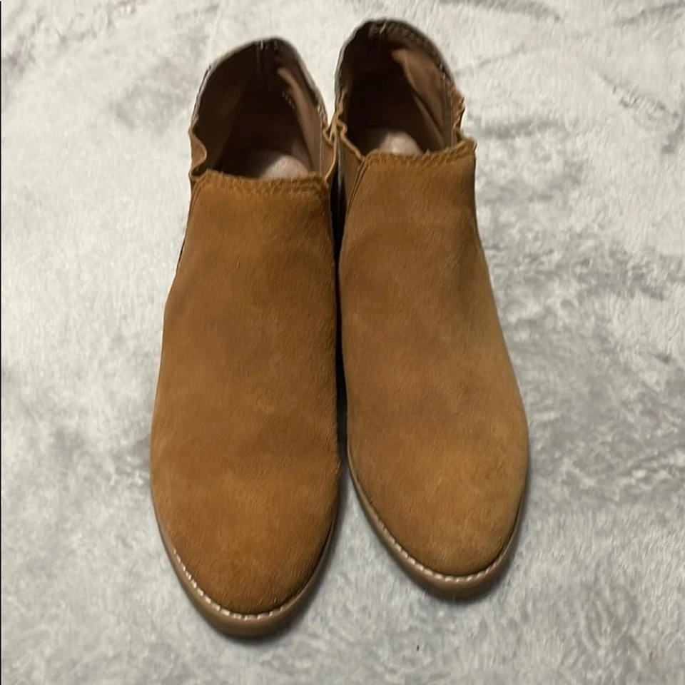 ALL BLACK Leopard Print Women’s Ankle Boots - Tan Sz 37.5M - Image 2 of 4