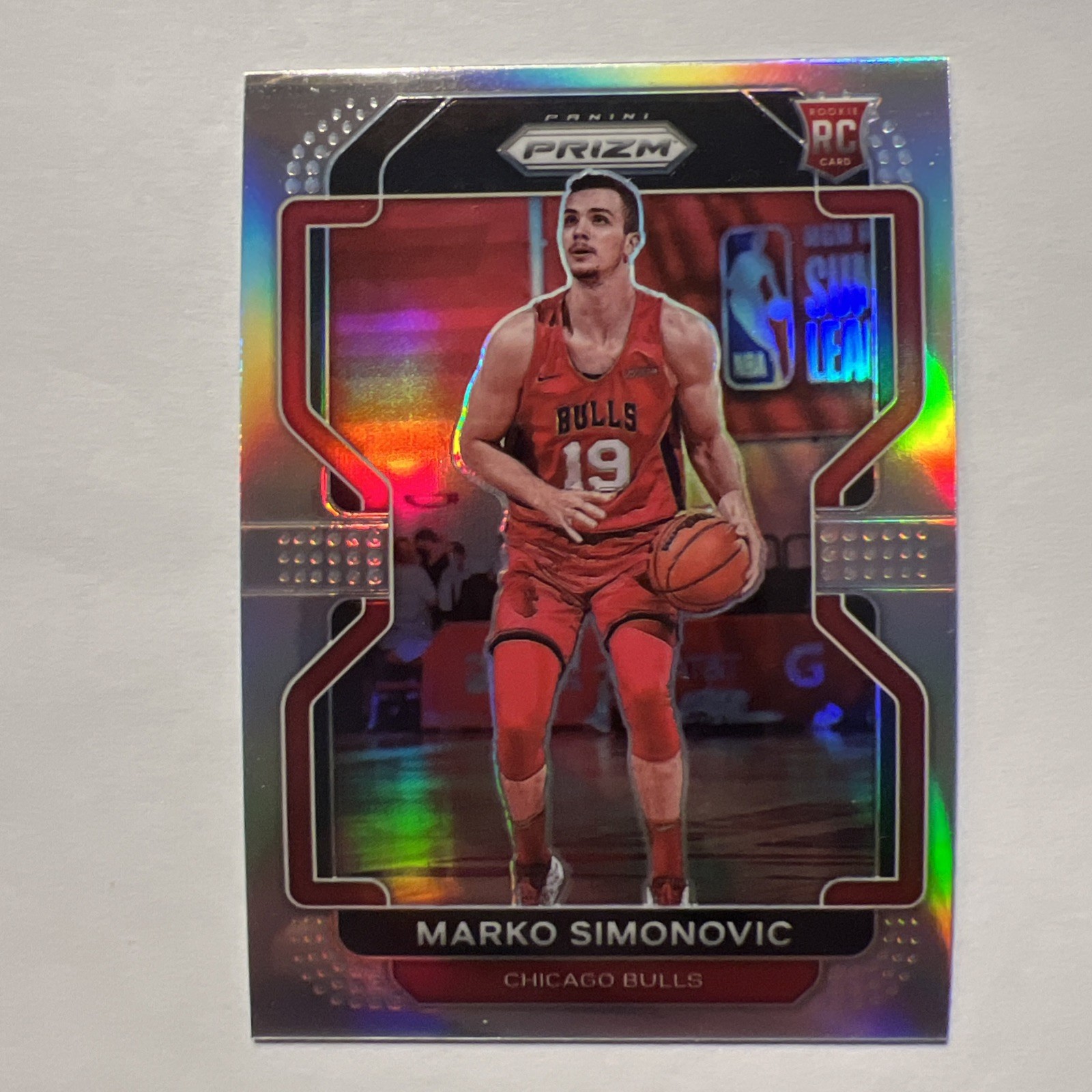 2021-22 Panini Prizm - Marko Simonovic #166 Silver Prizm (RC)