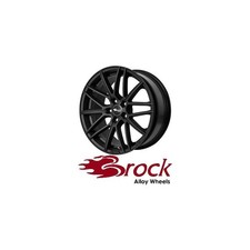4x Brock B34 8,5X19 5/112 ET46 Schwarz-matt lackiert 4x Brock B34 8,5X19 5/112 ET46 Schwarz-matt lackiert