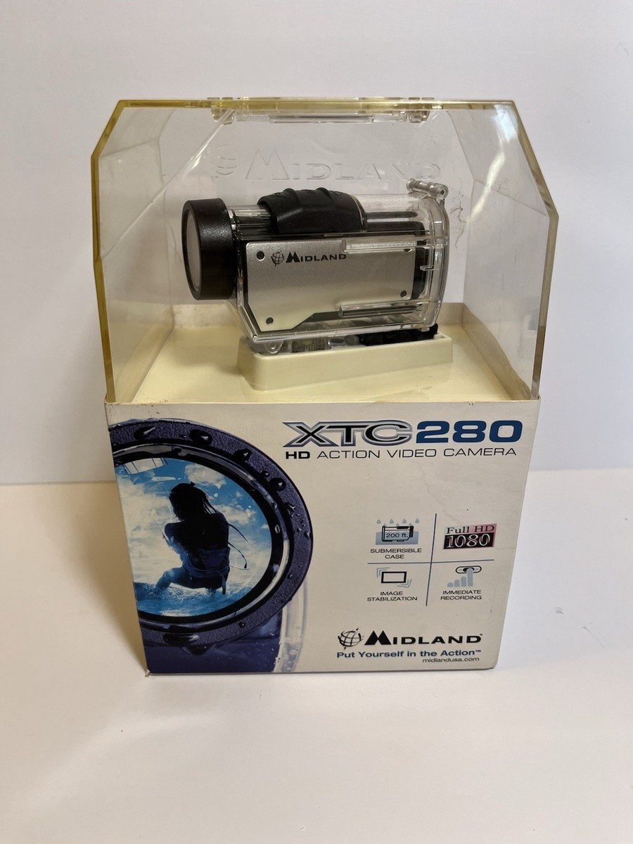 Midland XTC280 HD Action Video Camera Handheld Waterproof 1080p