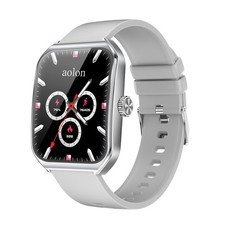 Curve 2 Smart Watch for Men Women Silver 