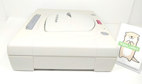 Sega Saturn White Console HST-3220 w/Power Memory Language Japanese Tested 0213B