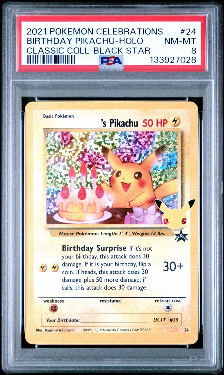 Birthday Pikachu for sale | eBay