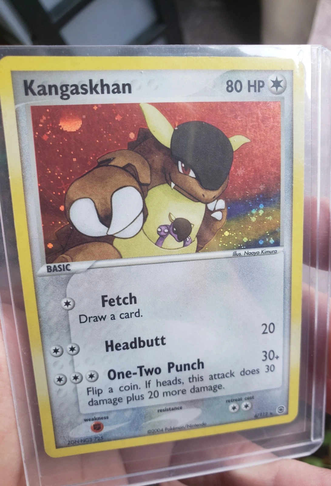 Kangaskhan Reverse Holo 6/112 FireRed & LeafGreen