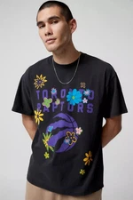 Urban Outfitters ULTRA GAME Toronto Raptors Flower Power Tee XL Black Graphic