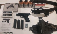 Barra 009 Full Auto 4.5mm BB Glock Replica With 3X Magazines & Optional...