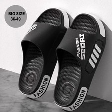 Men Women Summer Open Toe Slippers Flat EVA Sandals Indoor Outdoor Slides Shoes