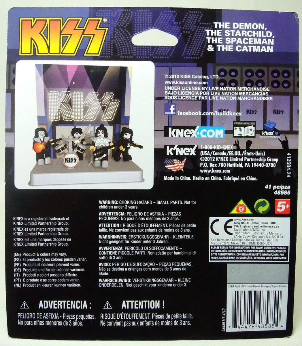 KISS Buildable Figures Set - Series 1 | eBay